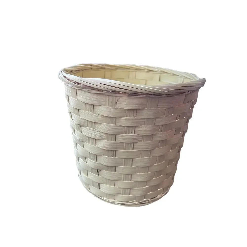 Small 7 Inch Wicker Round Basket Home Decor The John Henry Company